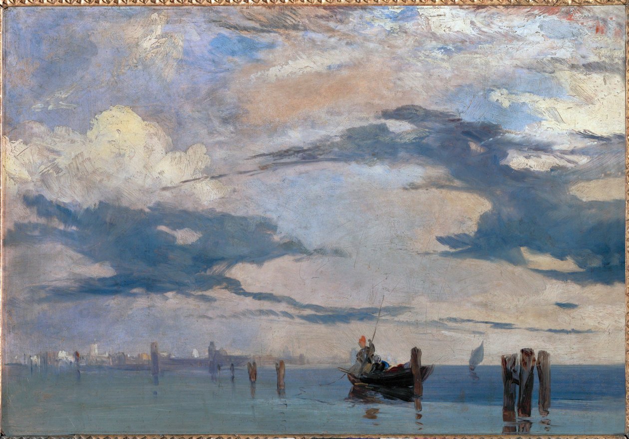 The Lagoon of Venice by Richard Parkes Bonington