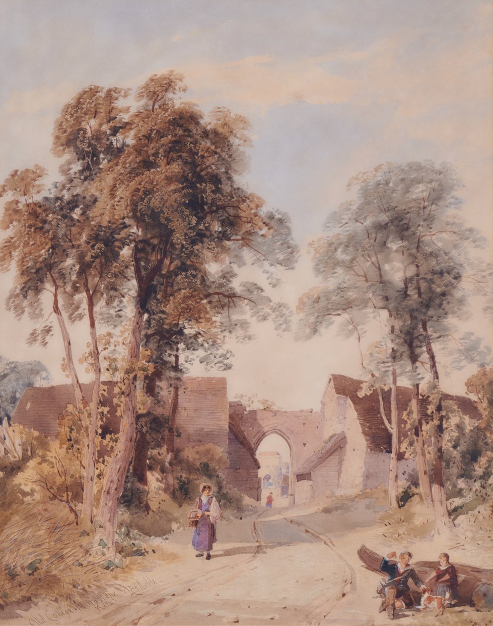 Old College, Maidstone by Richard Pratchett Noble