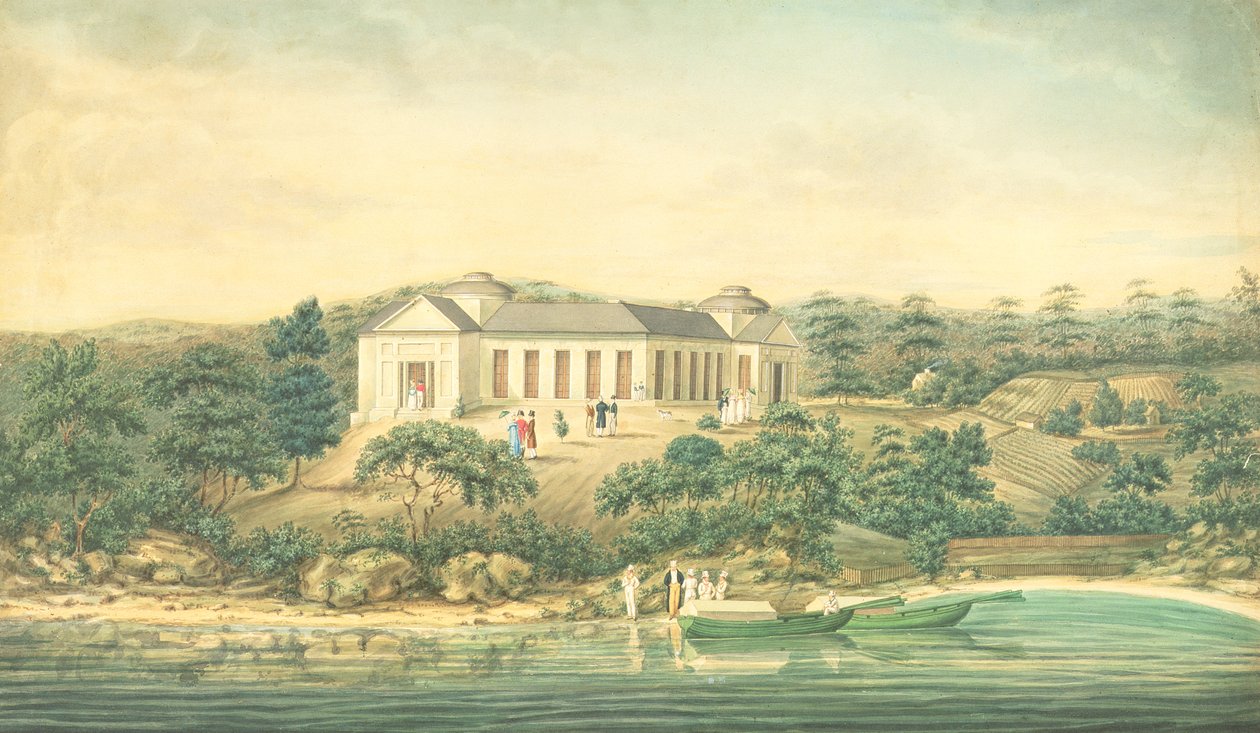 Henrietta Villa, Point Piper, Home of Captain John Piper, 1820 by Richard Read