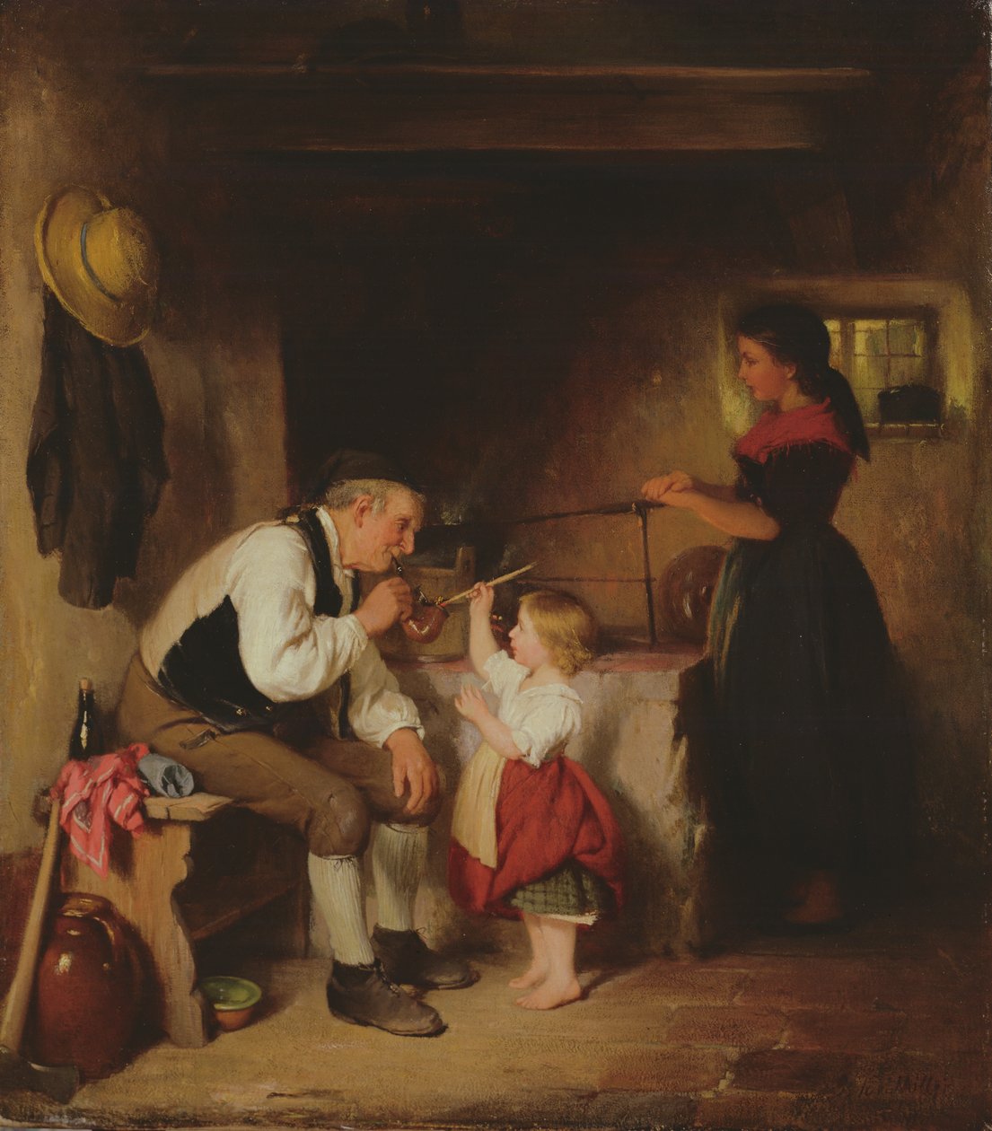 Strayed Lambs by Richard Redgrave