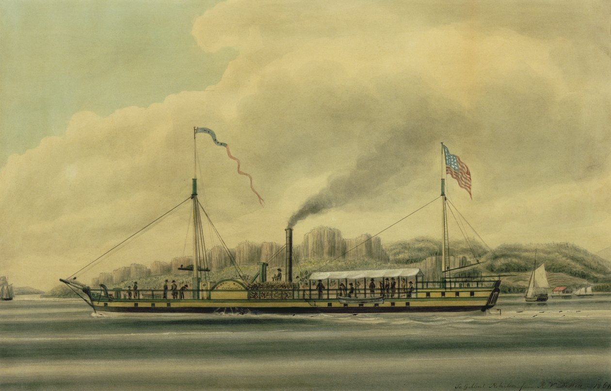 The Hudson River Steamboat, 
