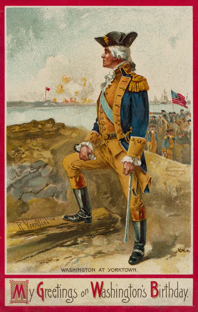 George Washington at Yorktown by Richard Veenfliet