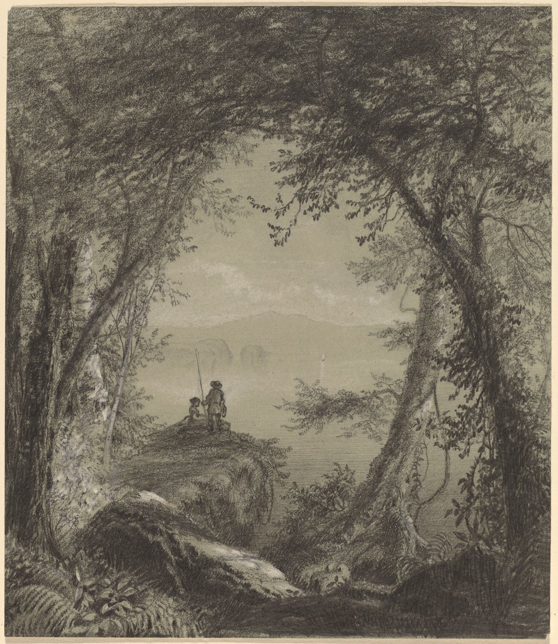 Lake George by Richard William Hubbard