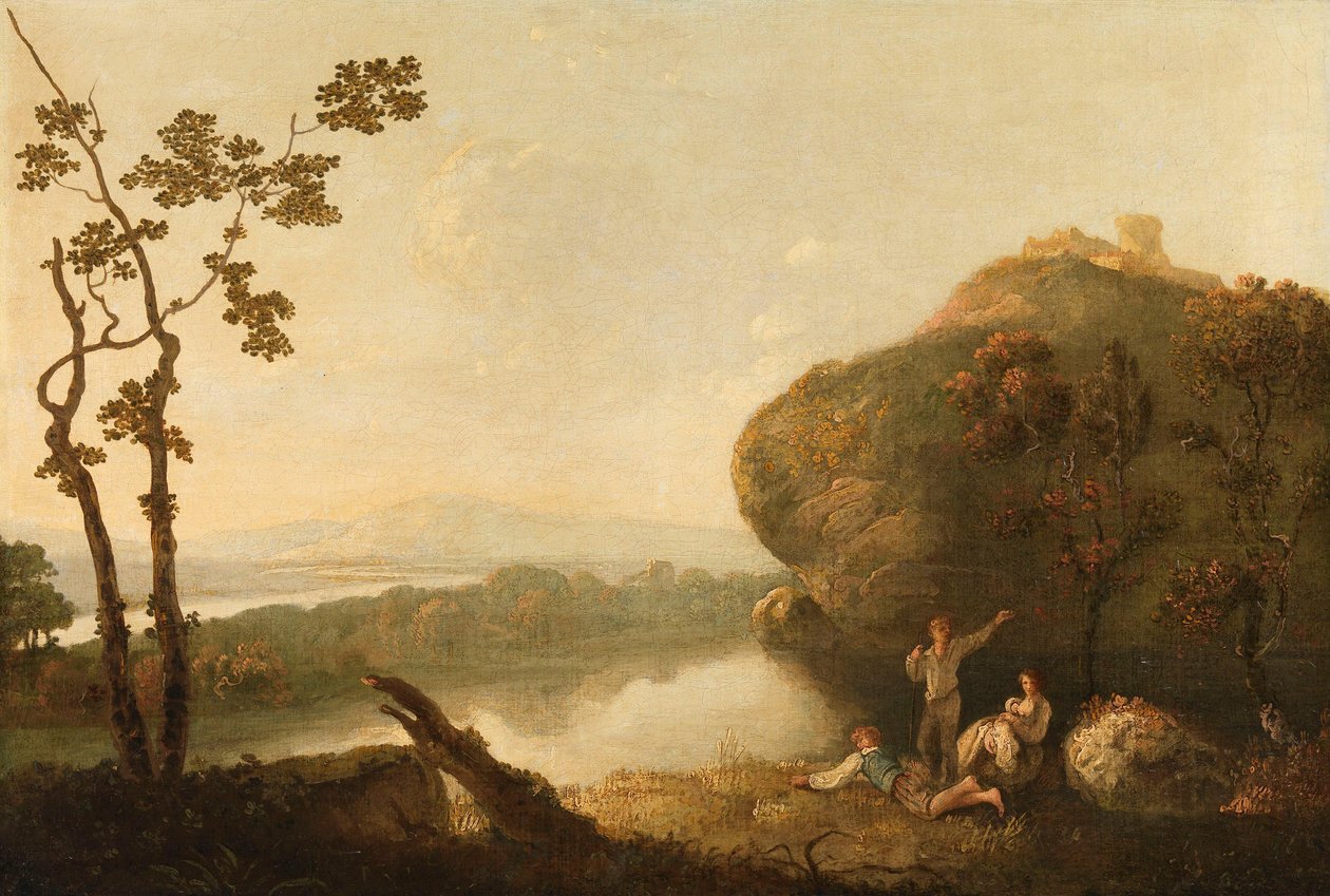 A View near Rome by Richard Wilson