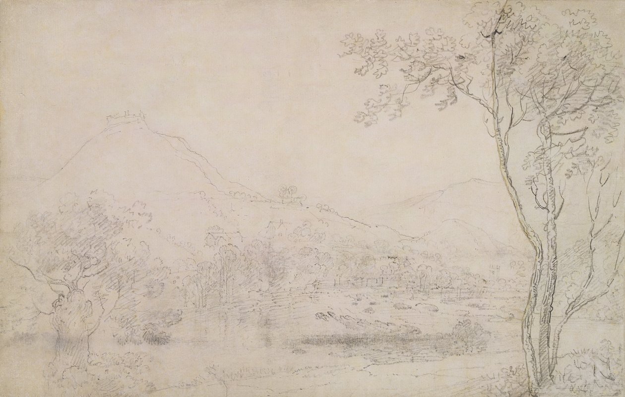 Castell Dinas Bran, Wales by Richard Wilson