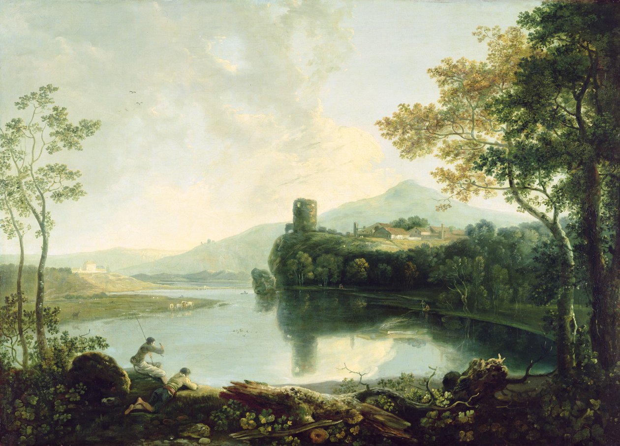Dolbardarn Castle by Richard Wilson