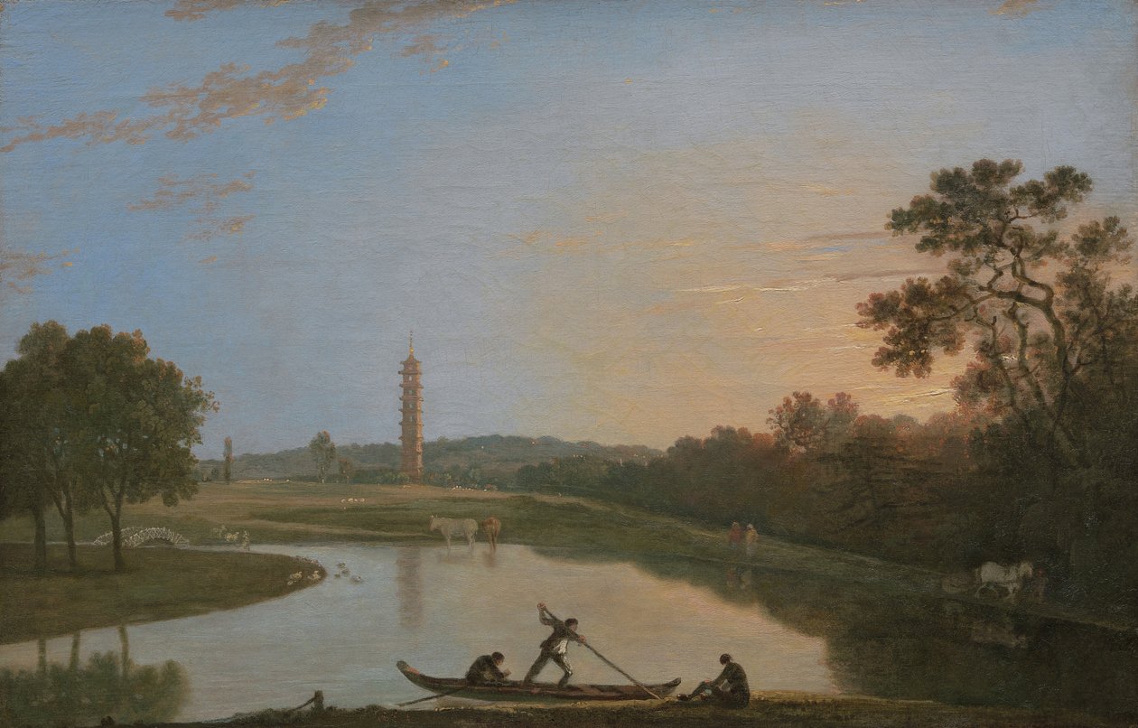 Kew Gardens: The Pagoda and Bridge by Richard Wilson