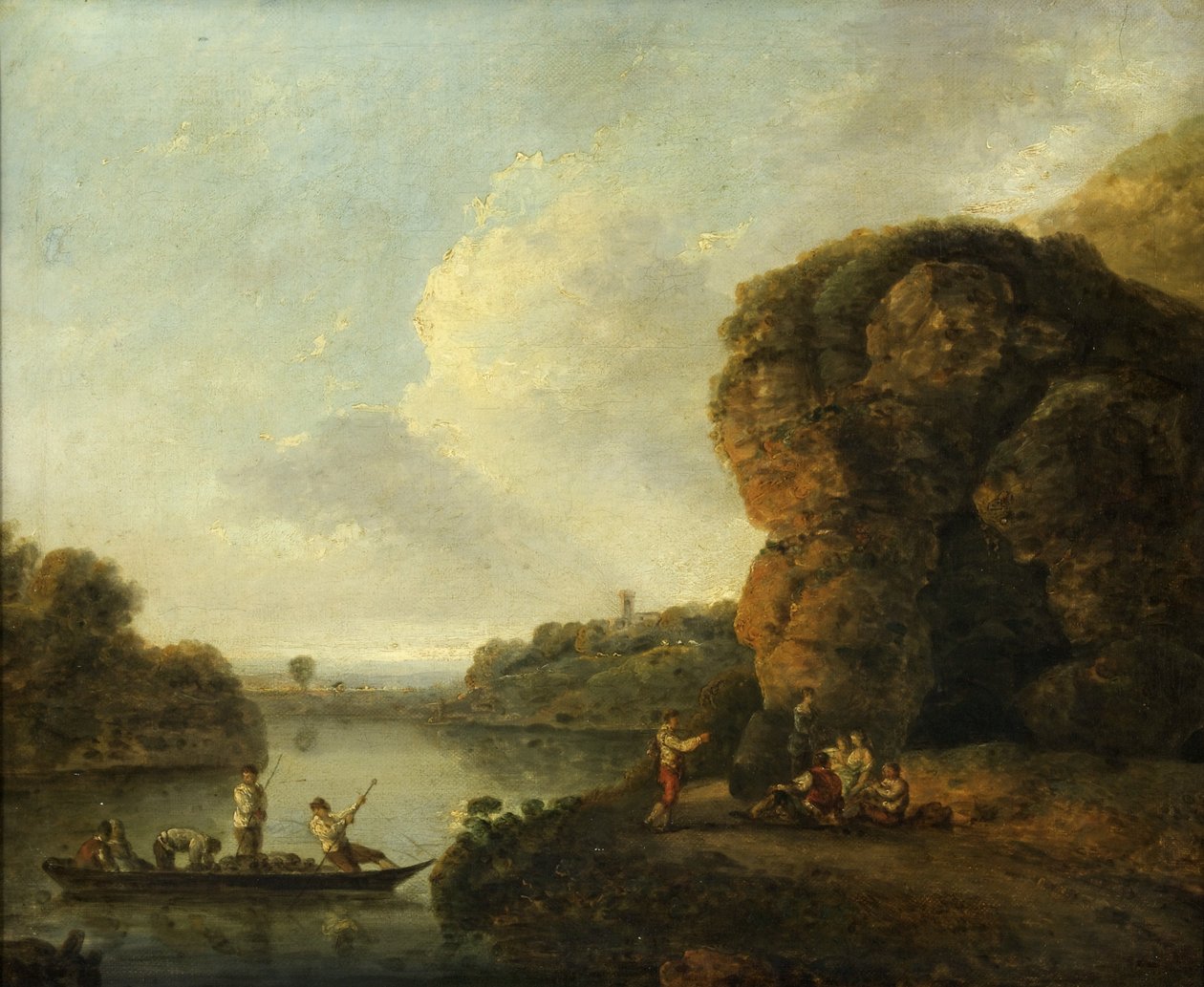 On the Banks of the River by Richard Wilson