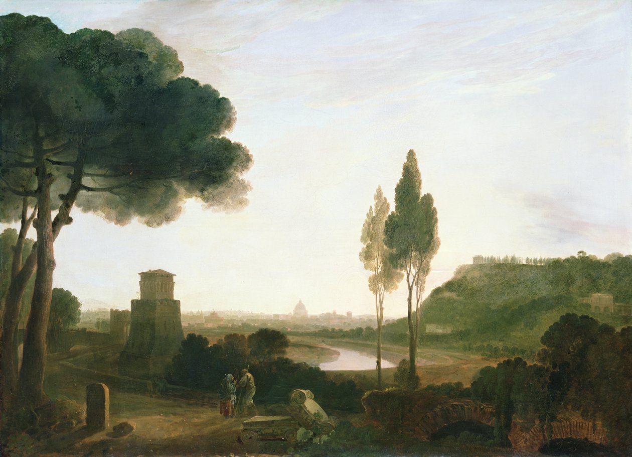 Rome and the Ponte Molle by Richard Wilson