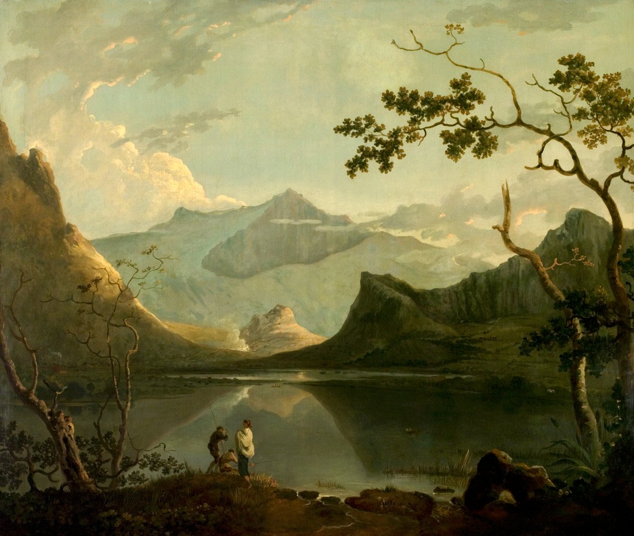 Snowdon from Llyn Nantlle, North Wales, c.1765-67 by Richard Wilson