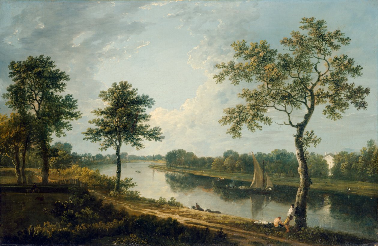 The Thames near Marble Hill c.1762 by Richard Wilson