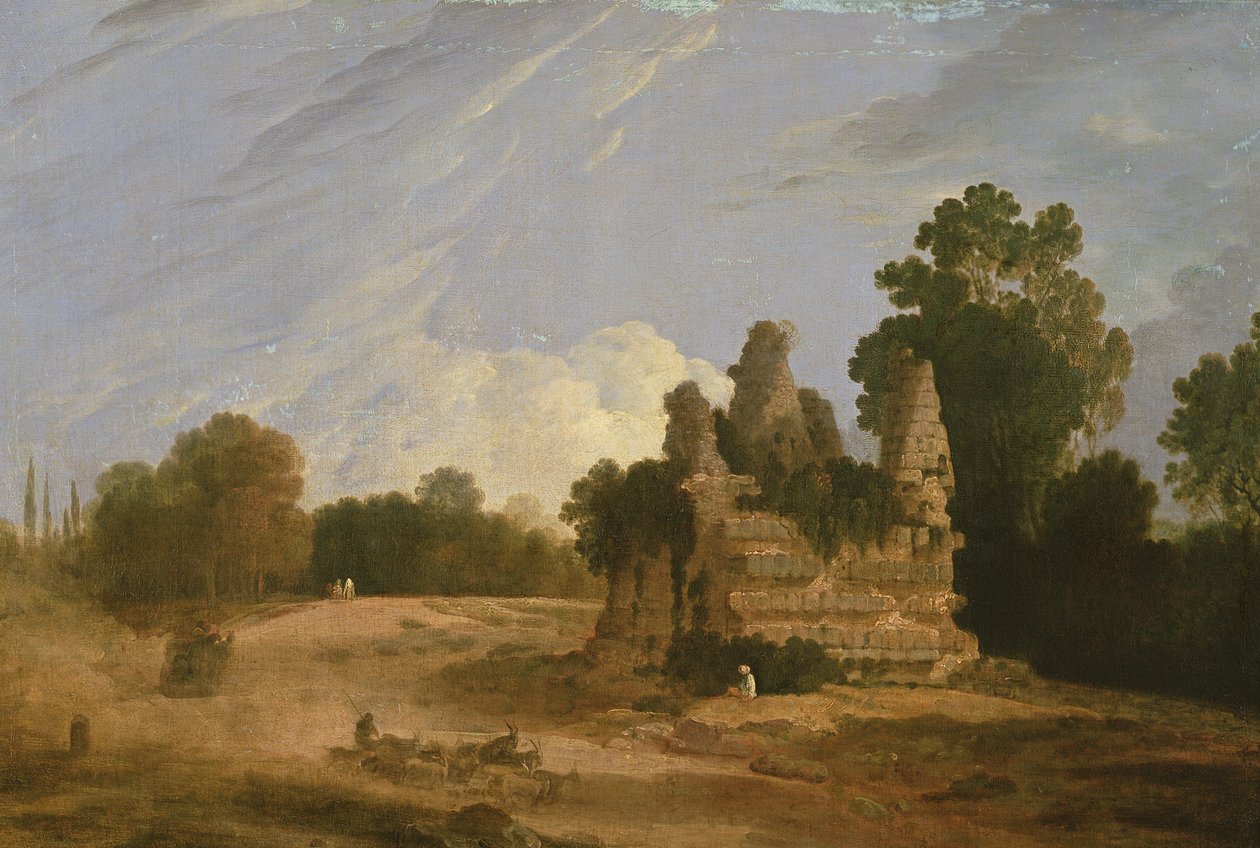 The Tomb of the Horatii and Curatii by Richard Wilson