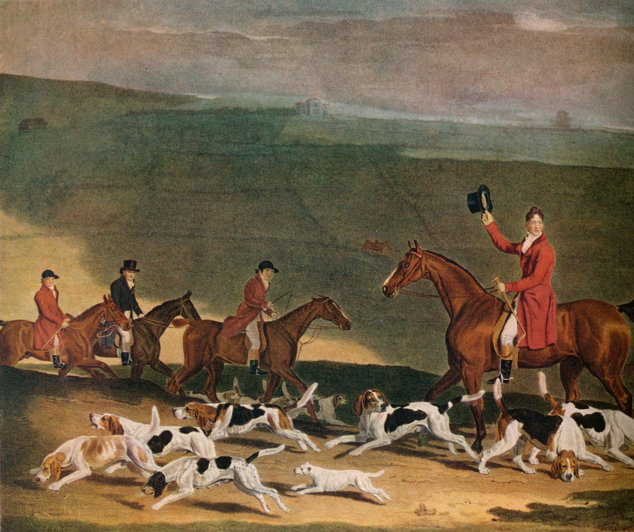 Francis Dukinfield Astley, Esq., and His Harriers by Richard Woodman