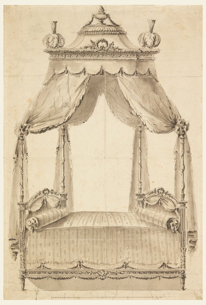 Design for a Bed by Richard de Lalonde