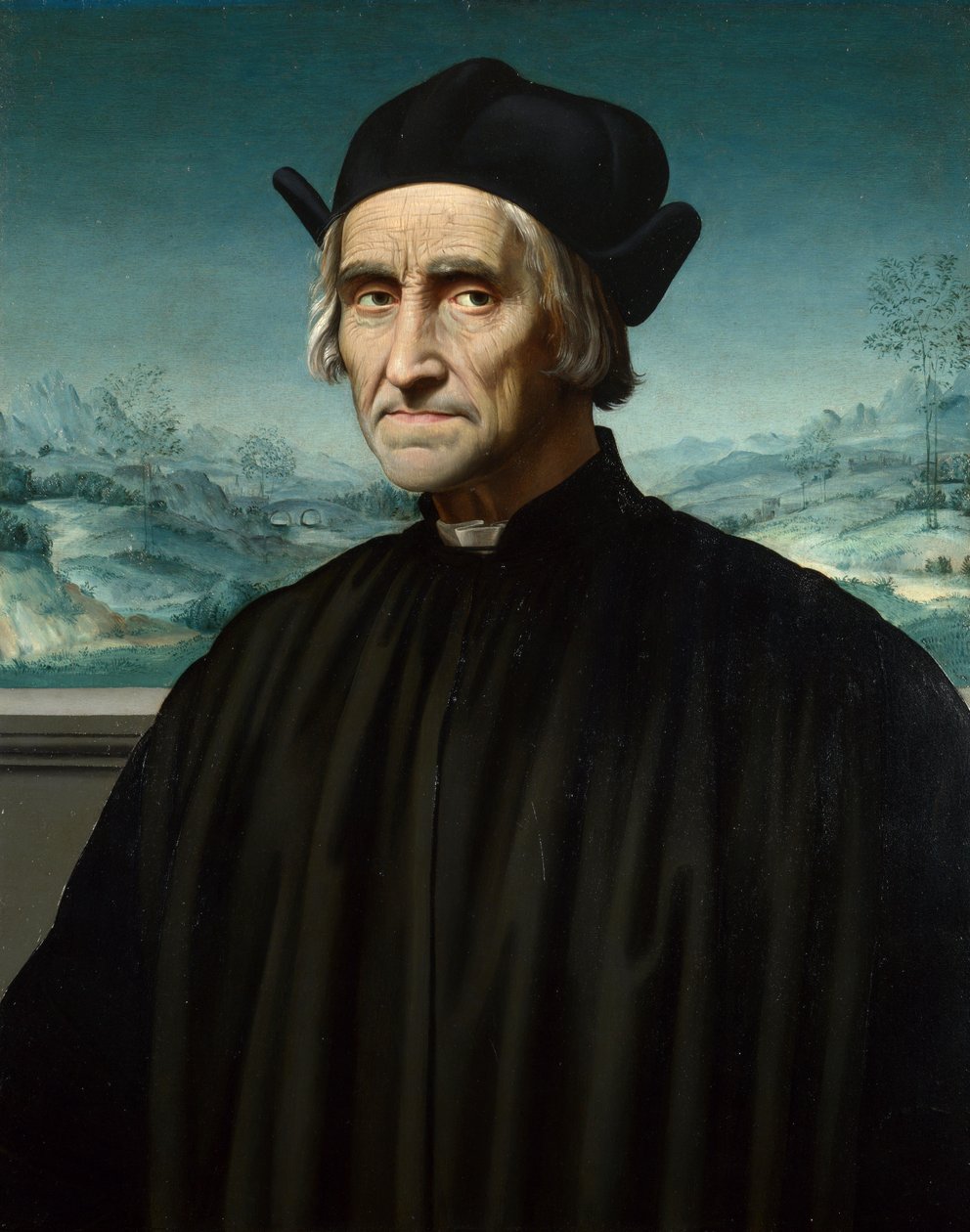 Portrait of Girolamo Benivieni by Ridolfo del Ghirlandaio