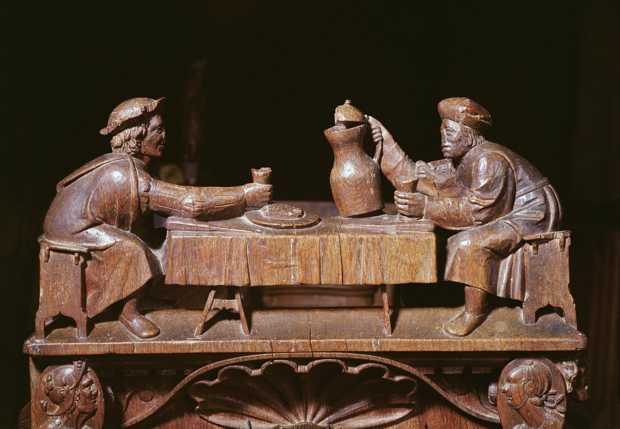 Rigoley Brothers from the Choir Stalls (detail) by Rigoley Brothers