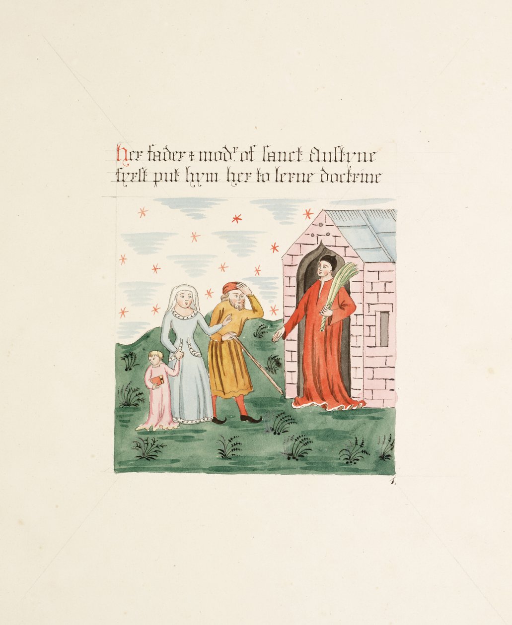 Ms. New Coll 380, f10r. The Antiquities of the Cathedral Church of Saint Mary, Carlisle, Drawn by Robert Carlile, 1795 by Robert Carlile