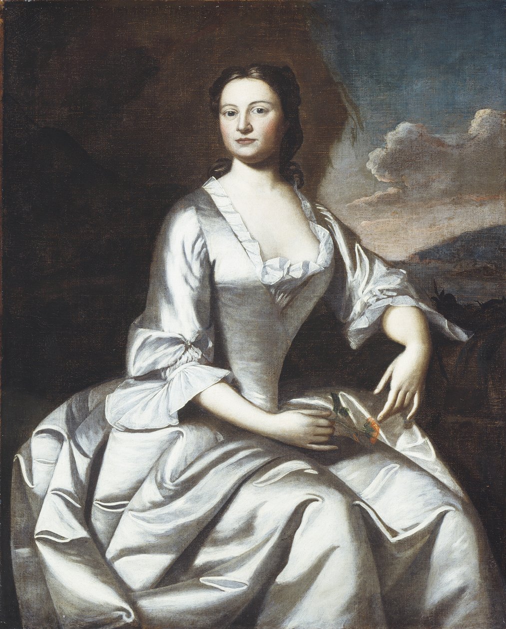 Hermione Pelham Banister (Mrs. John Banister) by Robert Feke