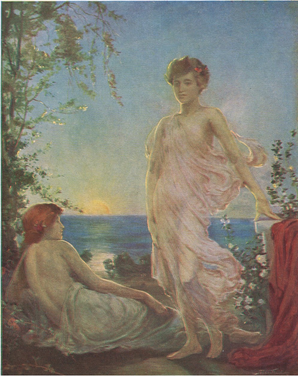 Waiting for Dawn, Bibbys Annual, 1916-1917 by Robert Fowler