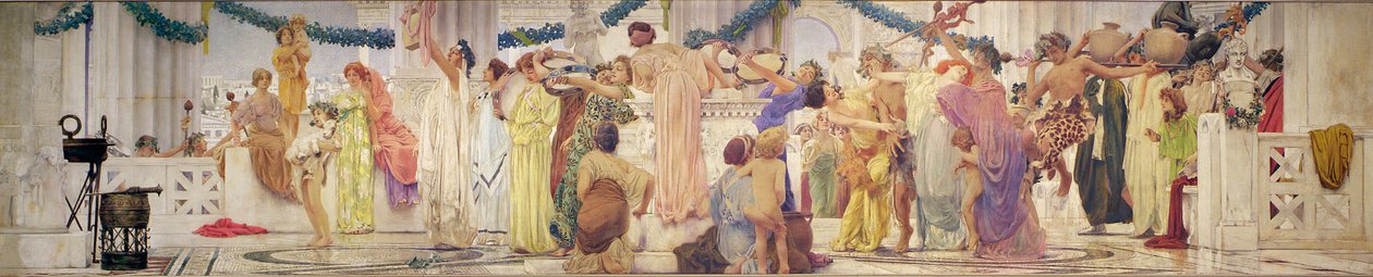 The Vintage Festival by Robert Frederick Blum