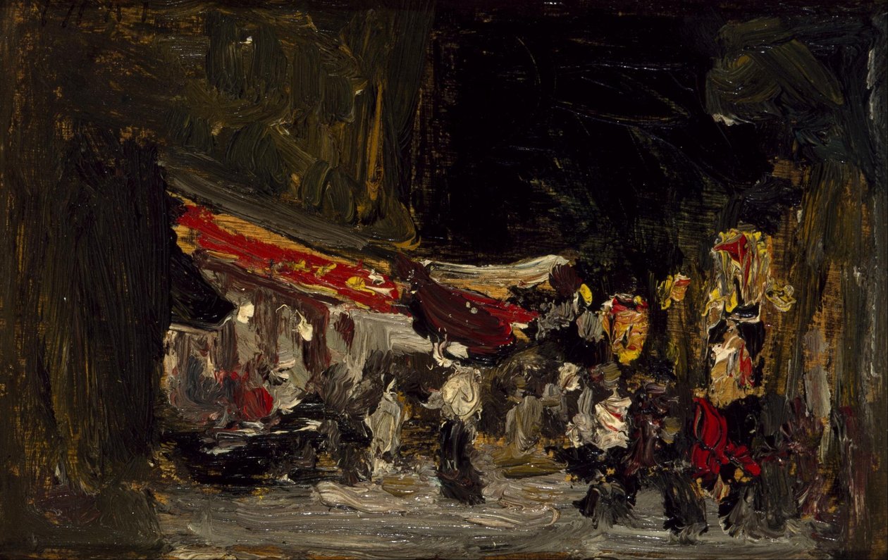 Night on Boardwalk by Robert Cozad Henri