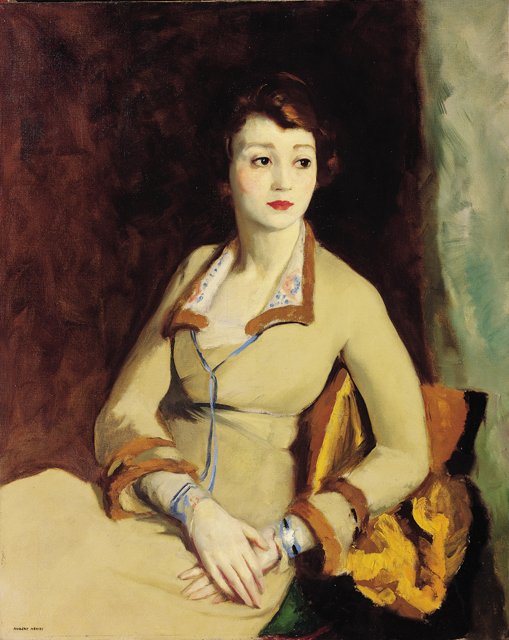 Portrait of Fay Bainter by Robert Cozad Henri