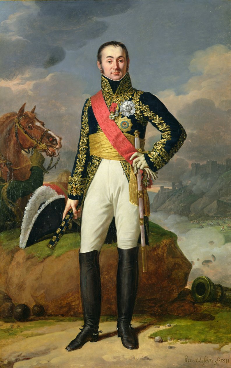 Nicolas-Charles Oudinot, Duke of Reggio and Marshal of France by Robert Lefevre