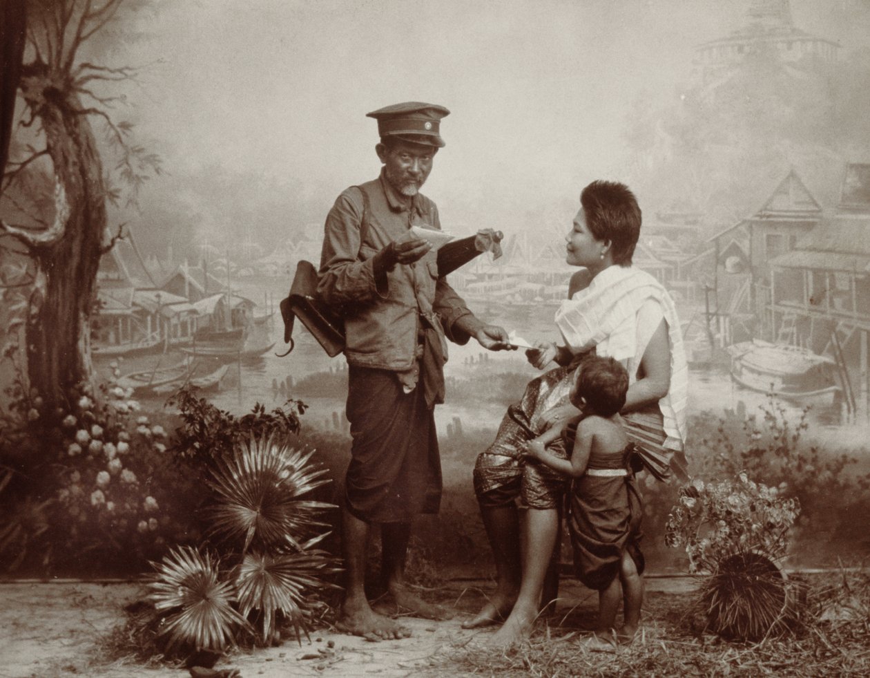 Early Postal Service in Thailand by Robert Lenz
