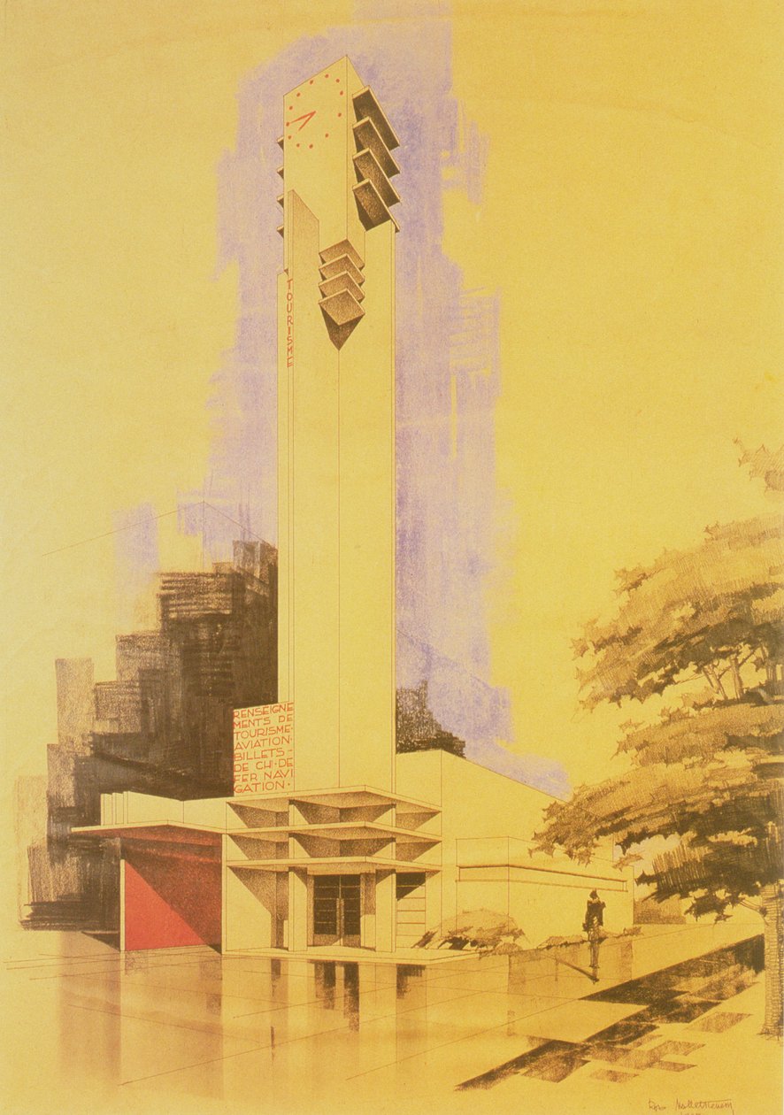 Pavillon des Renseignements et du Tourisme, 1925 by Robert Mallet Stevens