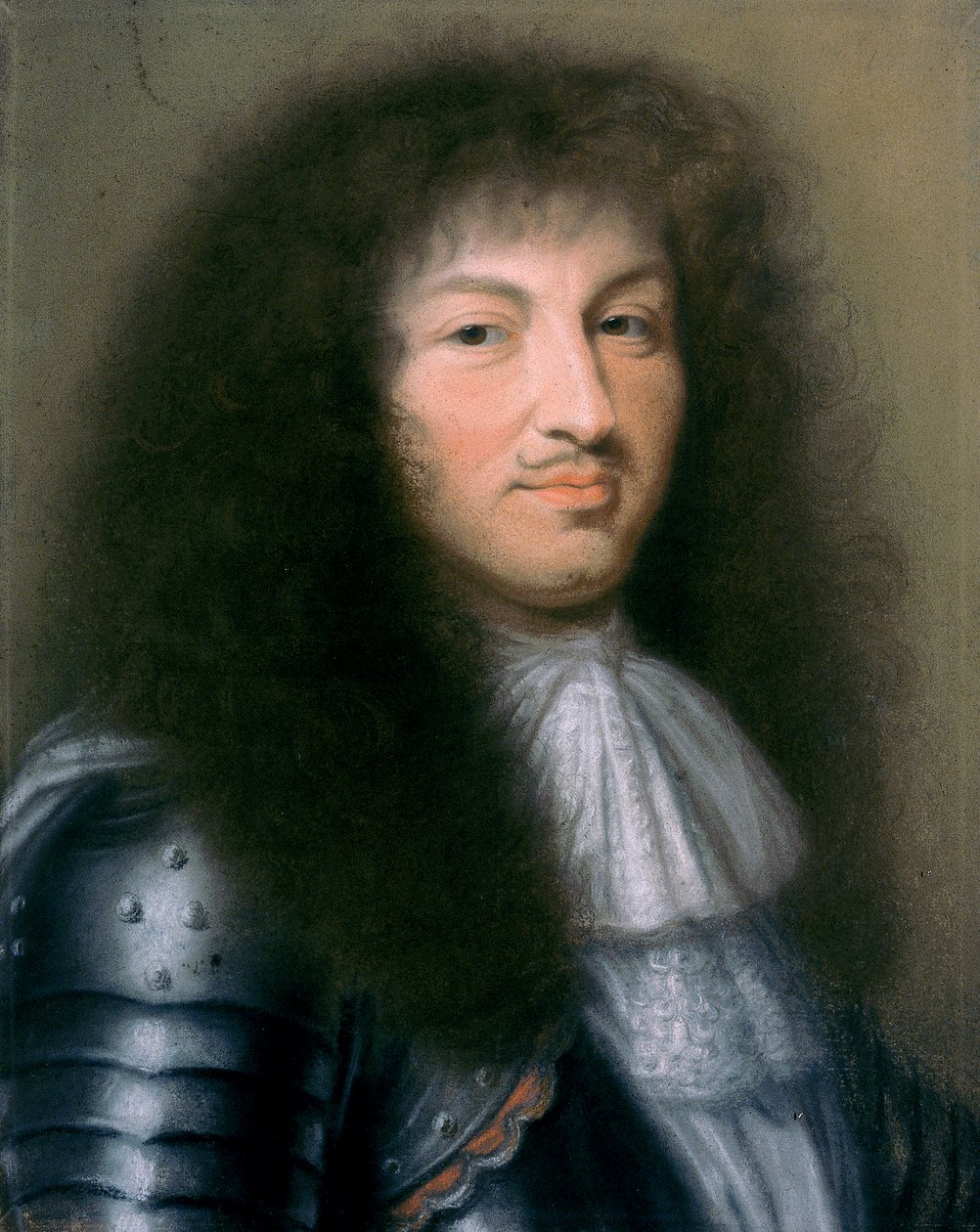 Portrait of Louis XIV, King of France by Robert Nanteuil