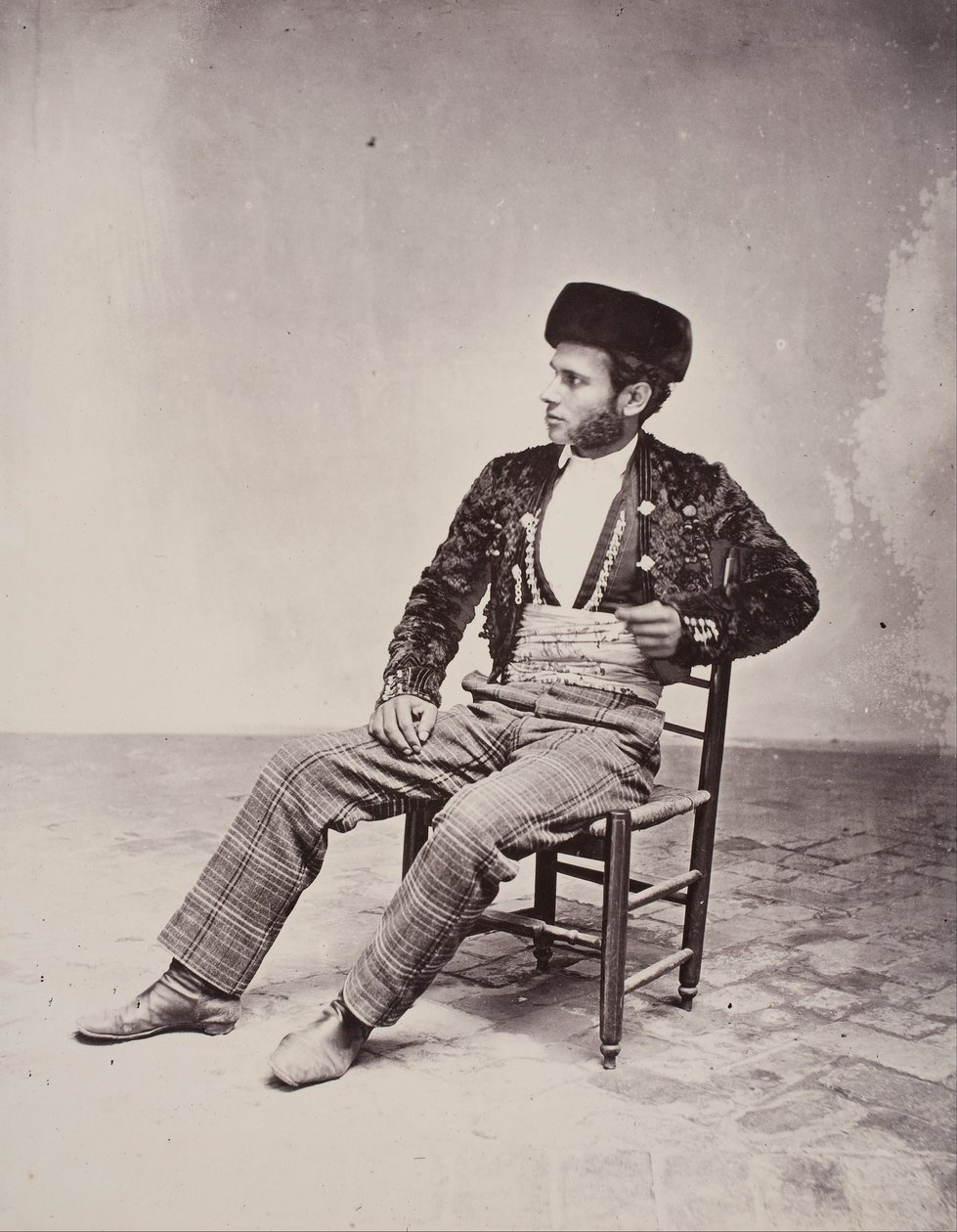 Seville, Gypsy Boy Dressed as a Majo by Robert Peters Napper