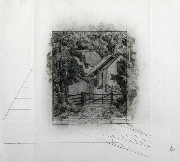 Fields Farm, Clayhidon by Robert Polhill Bevan