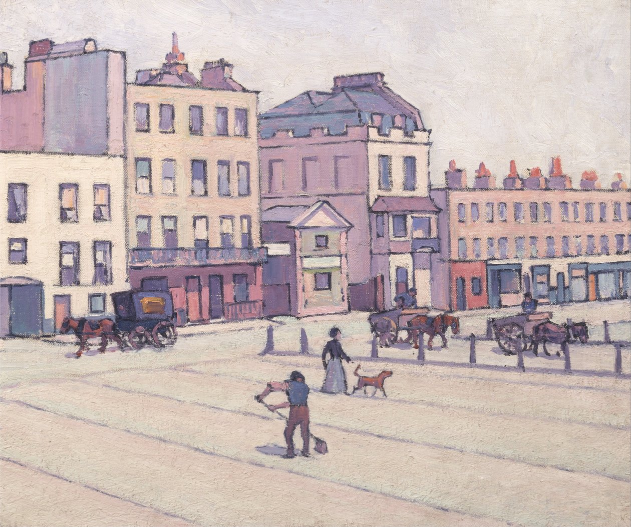 The Weigh House, Cumberland Market by Robert Polhill Bevan