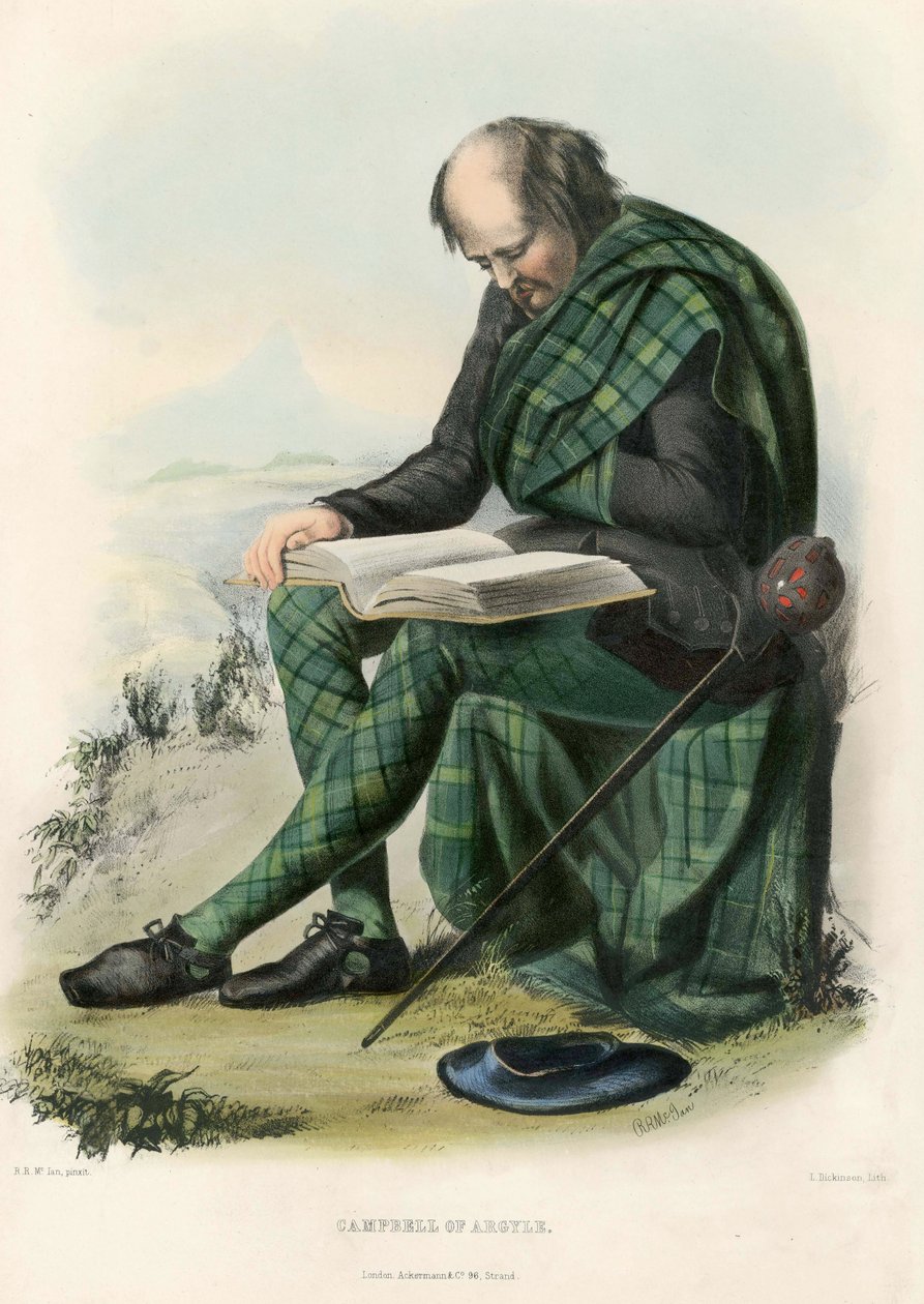 Campbell of Argyll, from The Clans of the Scottish Highlands by Robert Ronald McIan