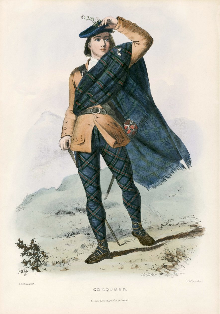 Colquhon, from The Clans of the Scottish Highlands by Robert Ronald McIan
