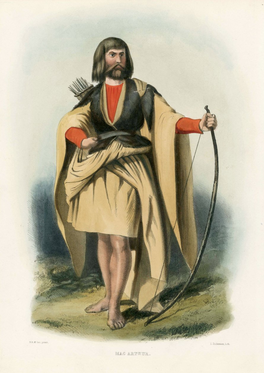 Mac Arthur, from The Clans of the Scottish Highlands by Robert Ronald McIan