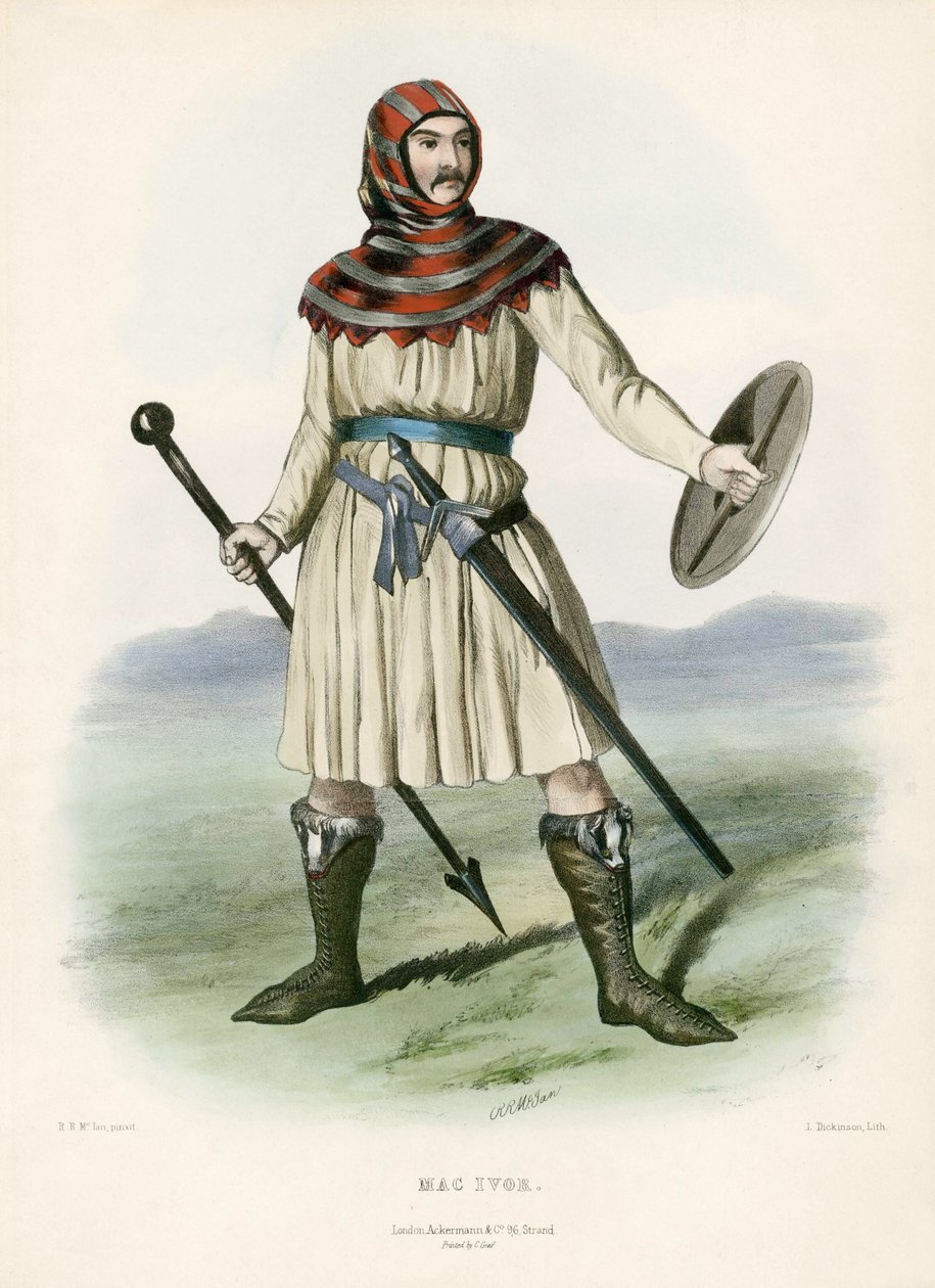 Mac Ivor, from The Clans of the Scottish Highlands by Robert Ronald McIan