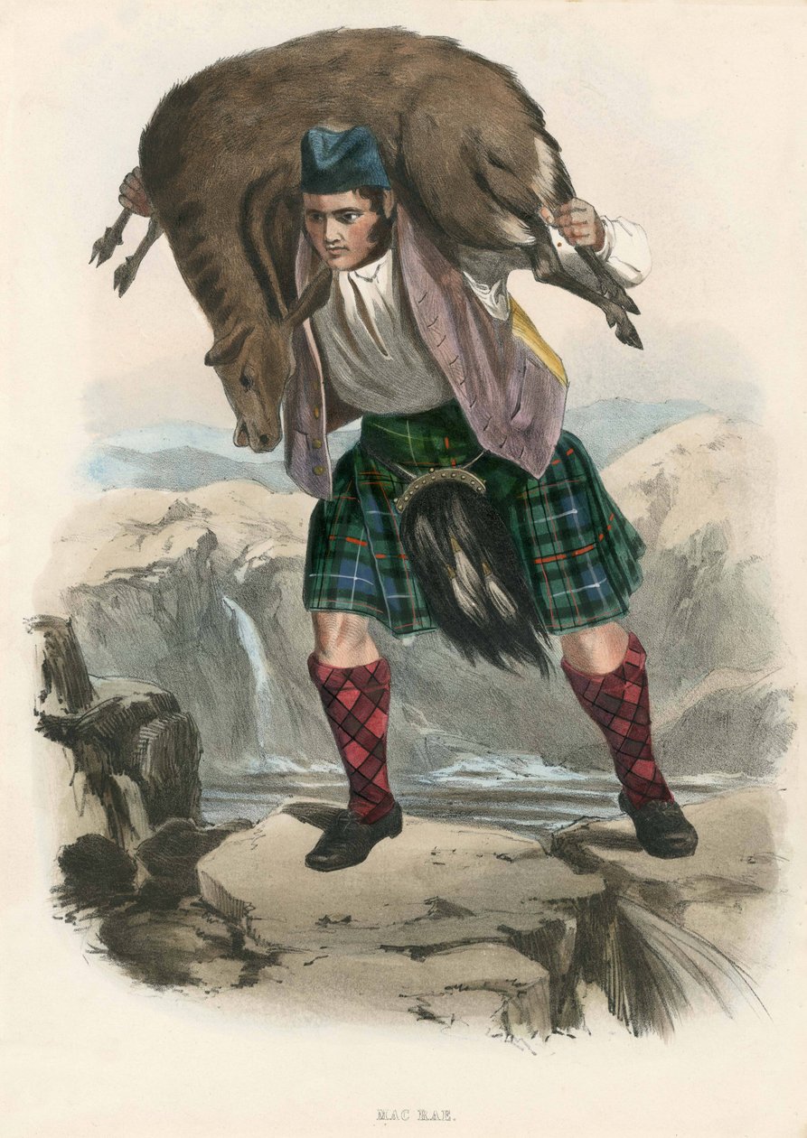 Mac Rae, from The Clans of the Scottish Highlands by Robert Ronald McIan