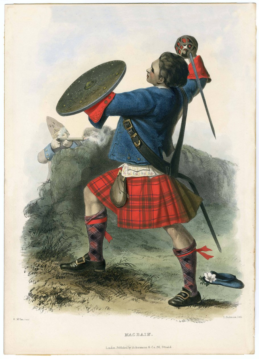 Macbain, from The Clans of the Scottish Highlands by Robert Ronald McIan