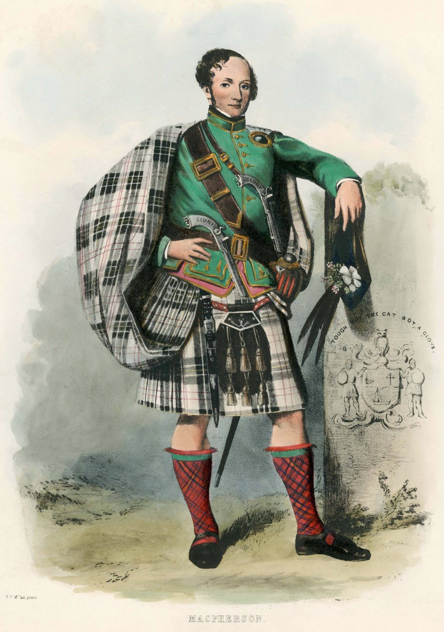 Macpherson, from The Clans of the Scottish Highlands by Robert Ronald McIan