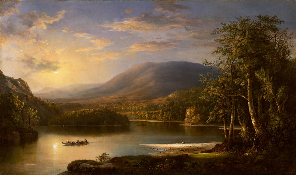 Ellens Isle, Loch Katrine by Robert Scott Duncanson