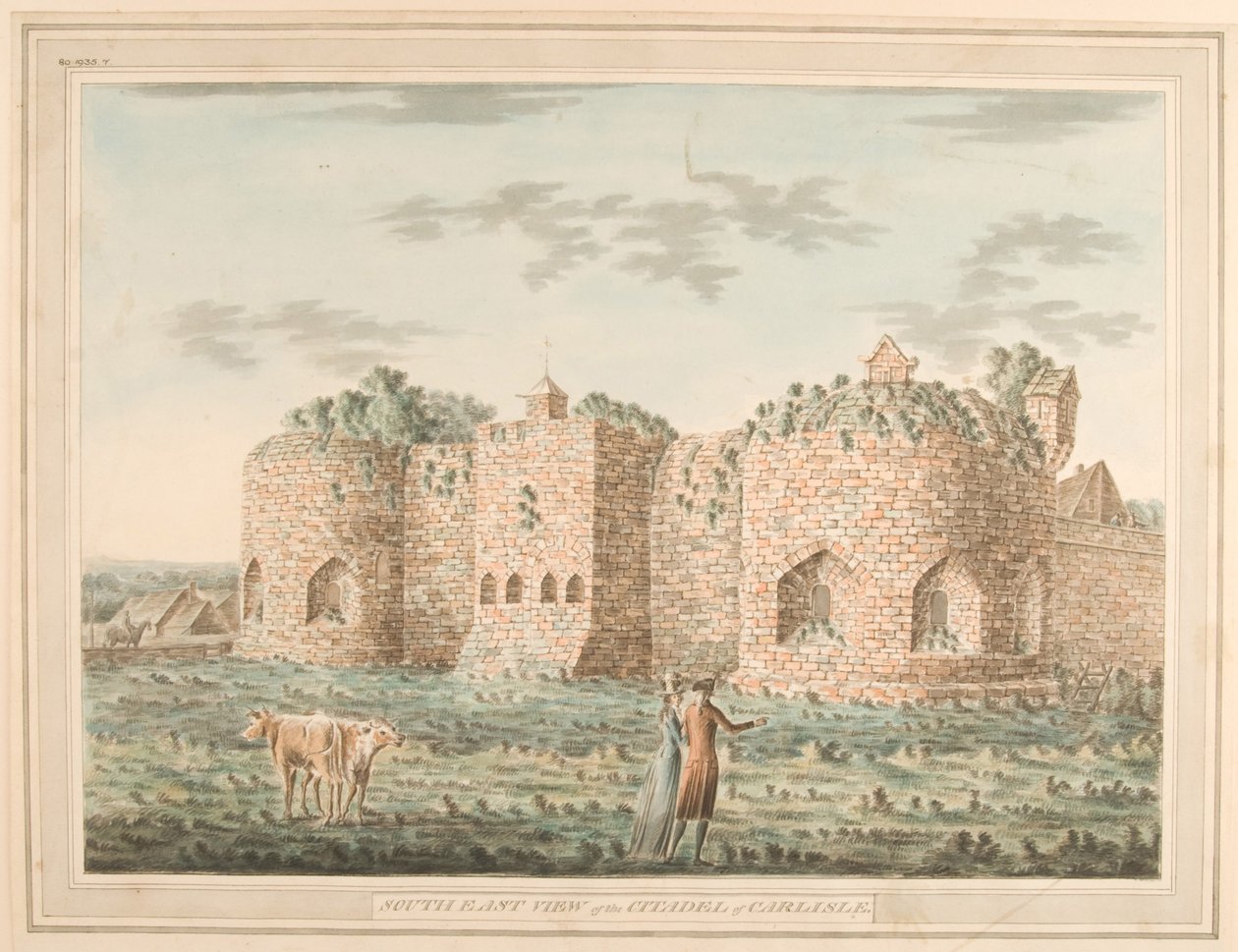 South East View of the Citadel of Carlisle by Robert Senior Carlyle