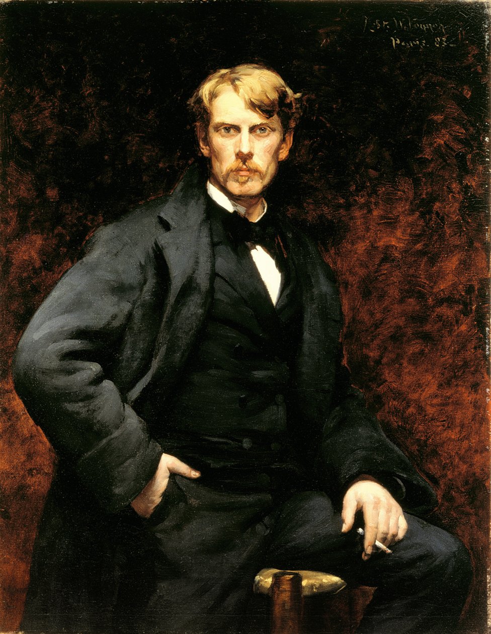 Portrait of John Severinus Conway (1852-1925) 1883 by Robert William Vonnoh