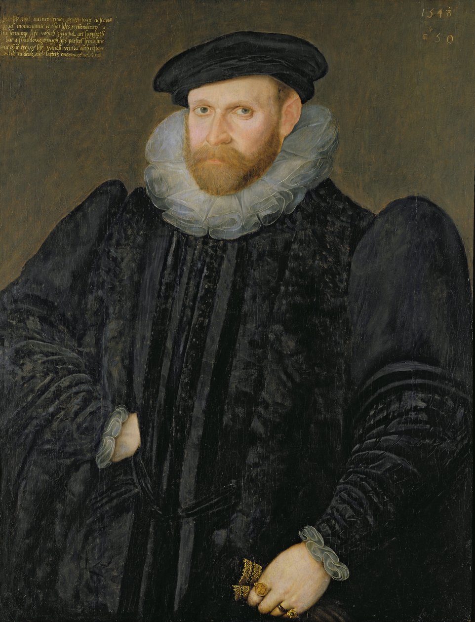 Sir Edward Grimston as a Young Man by Robert Peake