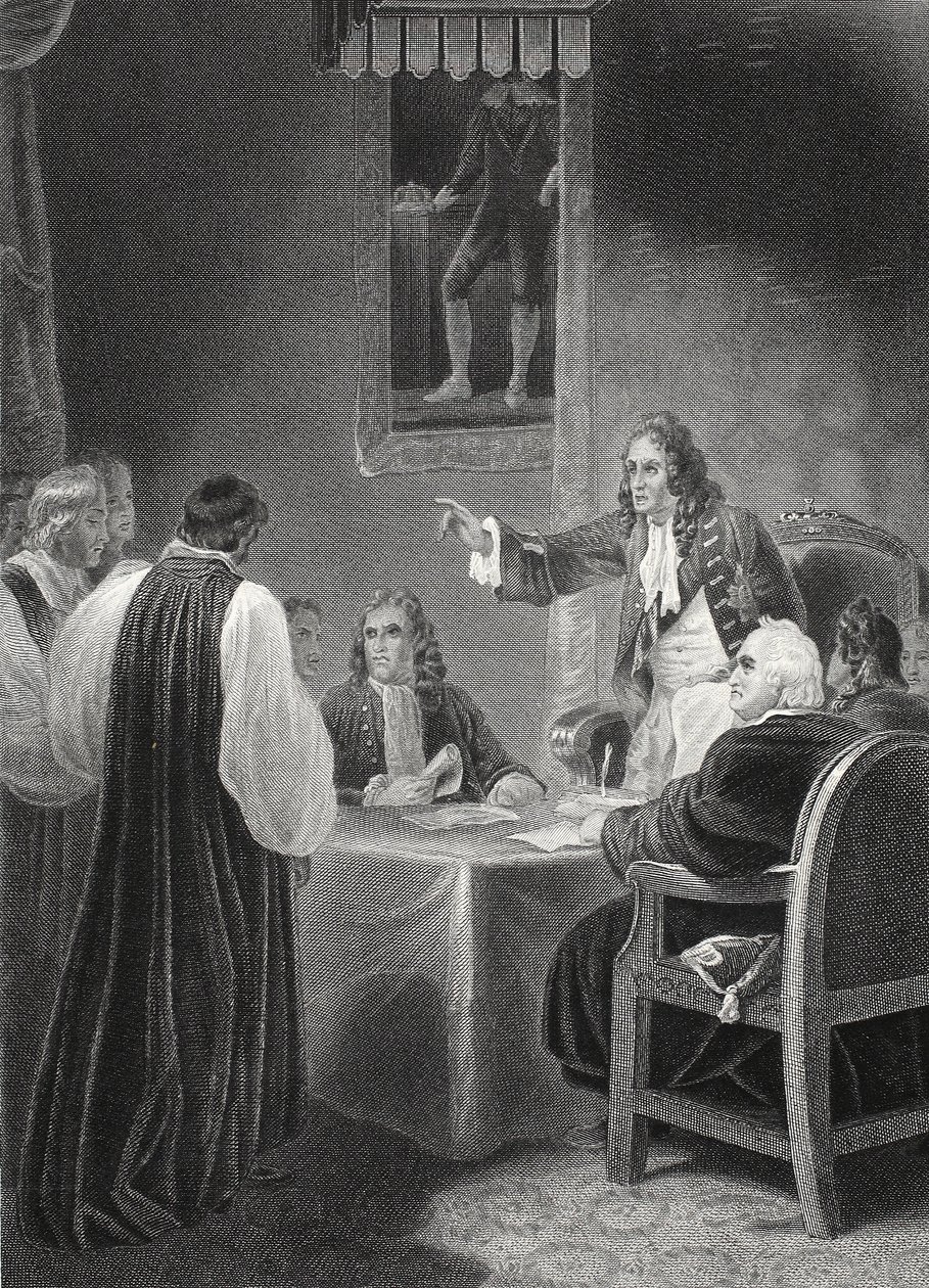 The Bishops before the Privy Council by Robert (after) Smirke