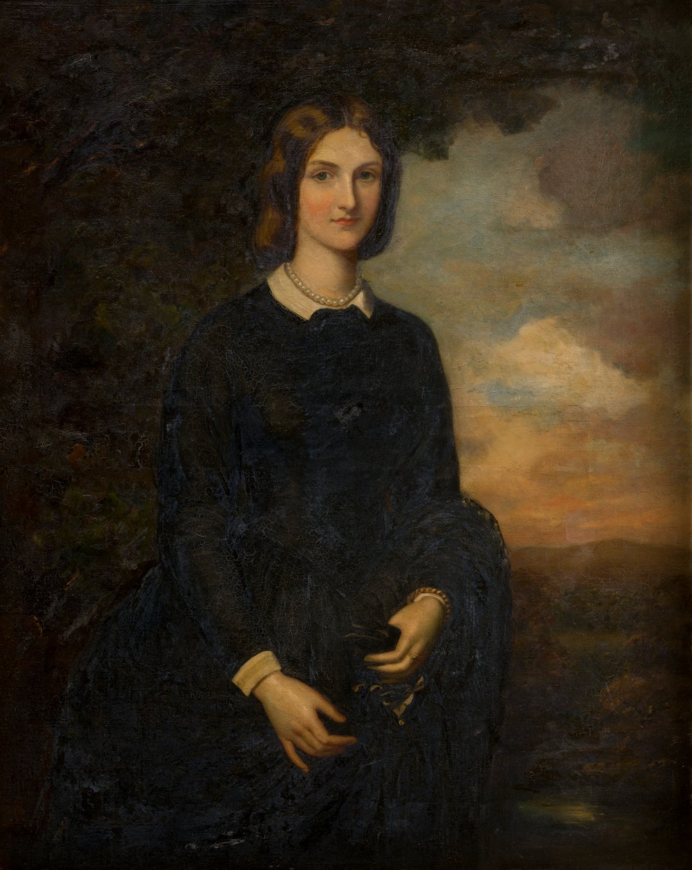Portrait of Selina Weld Forester, Countess of Bradford (1819-1894) by Robert (after) Thorburn