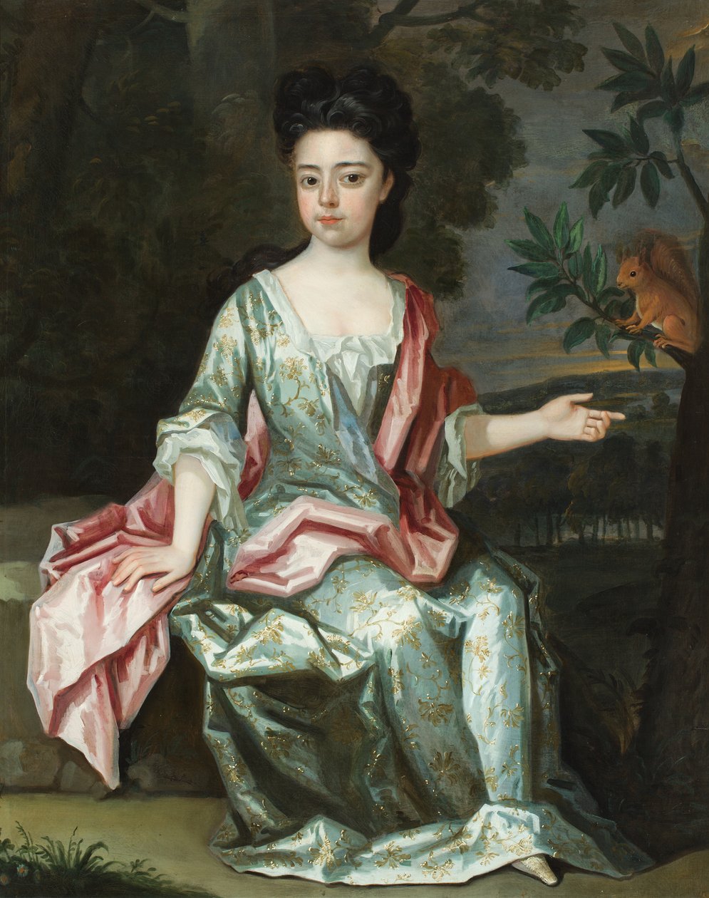 Portrait of Dorothy Smithson by Robert (attr. to) Byng or Bing