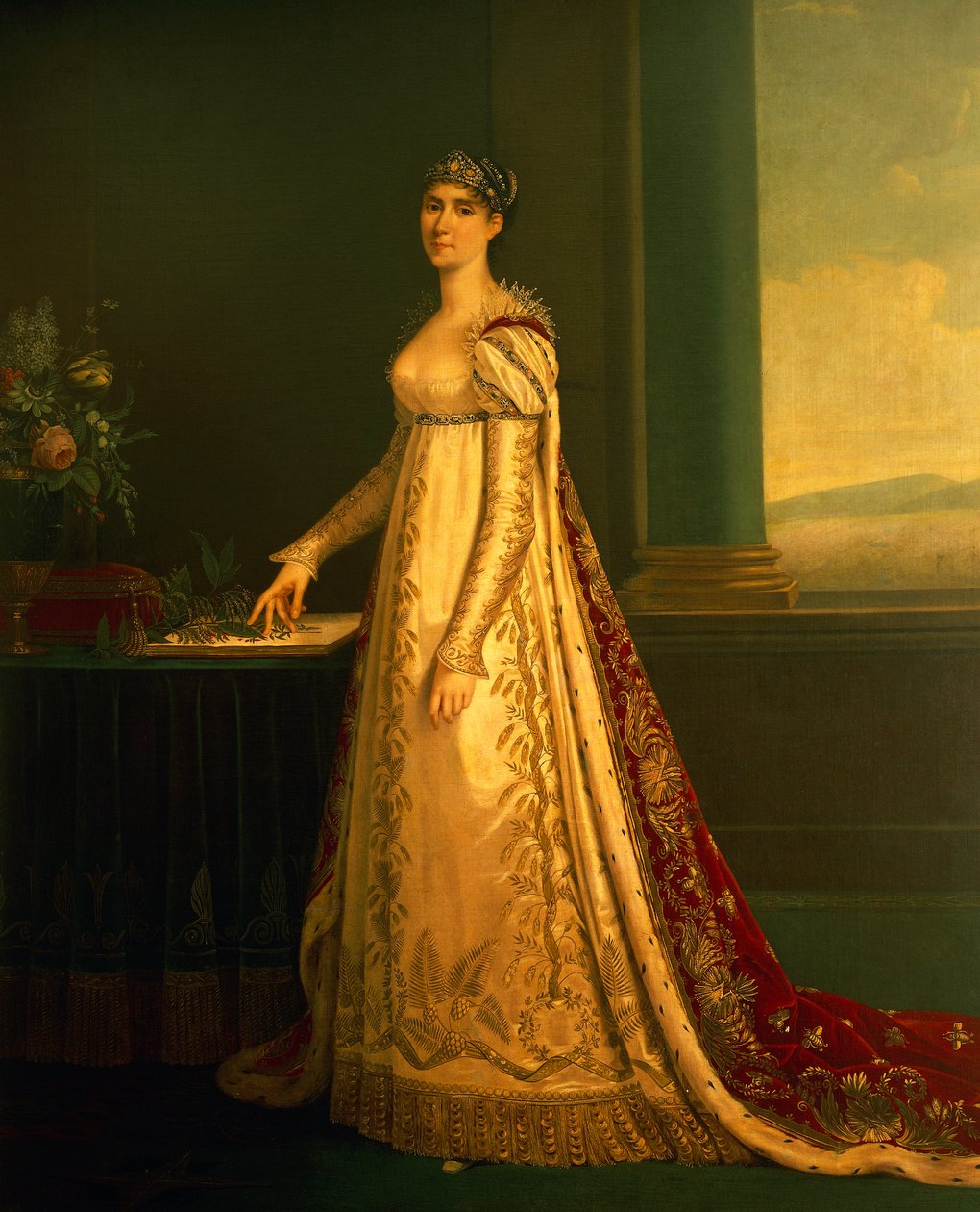 Portrait of Josephine Bonaparte by Robert (attr. to) Lefevre