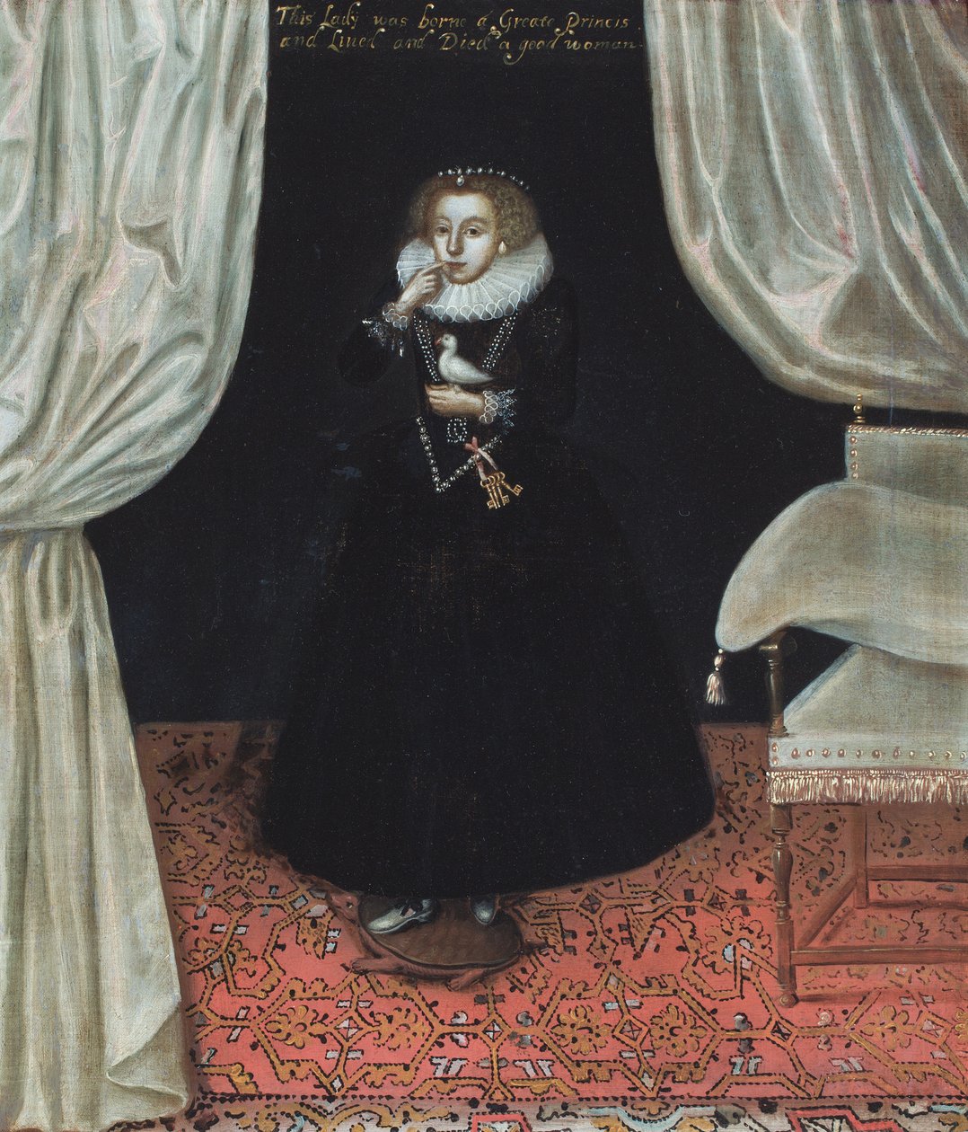 Portrait of a Lady by Robert (circle of) Peake
