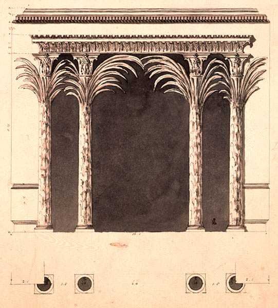 Design for an Alcove by Robert Adam